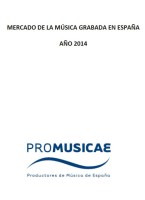 Mercado de la música grabada Año 2014