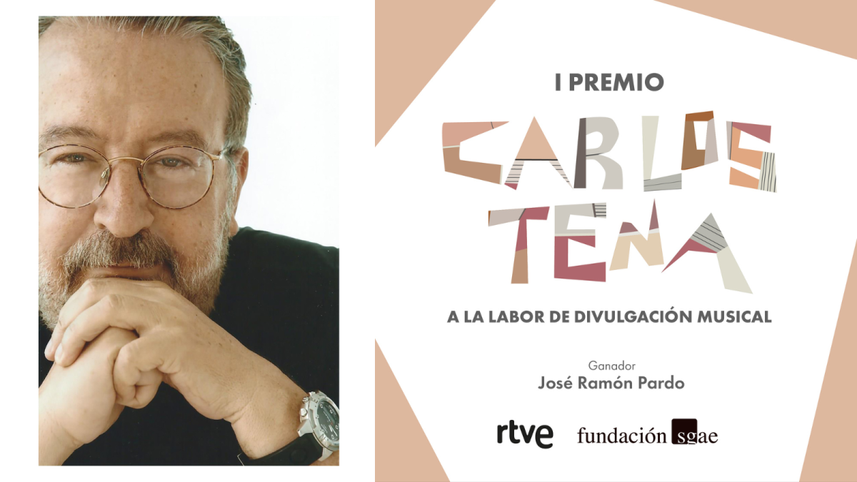 JOSÉ RAMÓN PARDO, PREMIO CARLOS TENA A LA DIVULGACIÓN MUSICAL