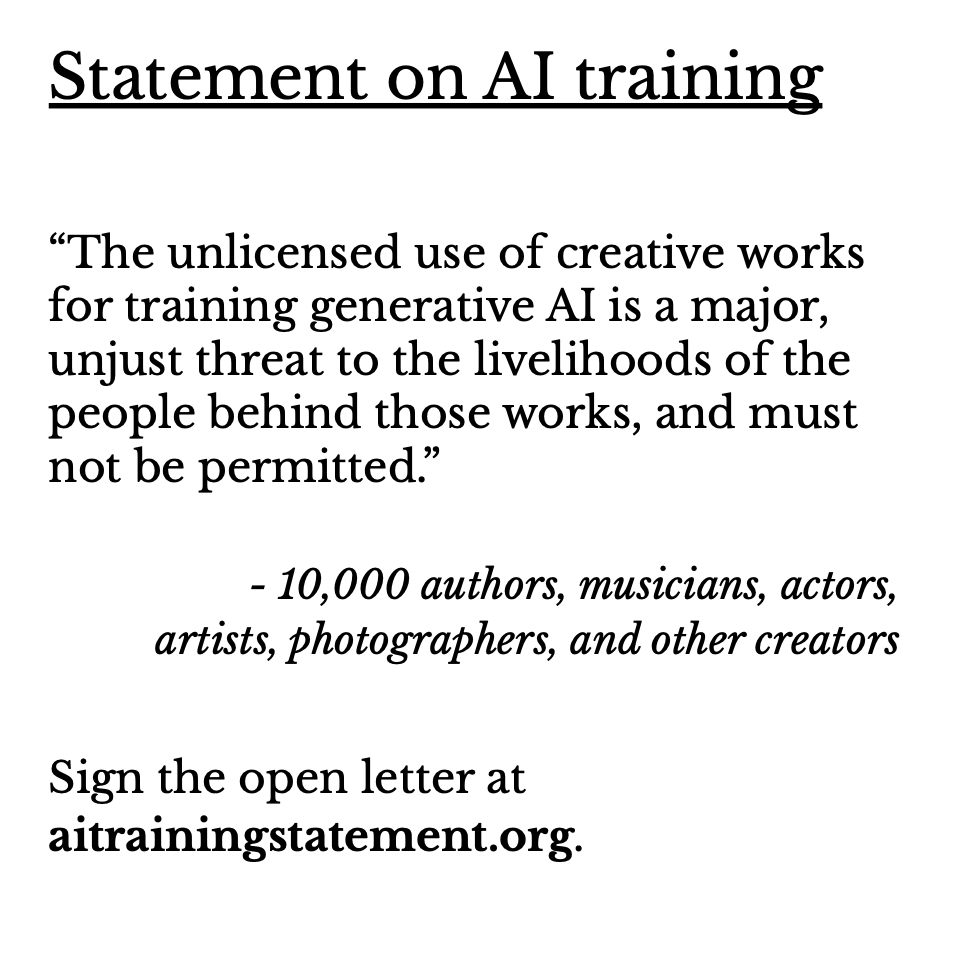 PROMUSICAE APOYA LA DECLARACIÓN OFICIAL SOBRE EL ENTRENAMIENTO DE LA IA
