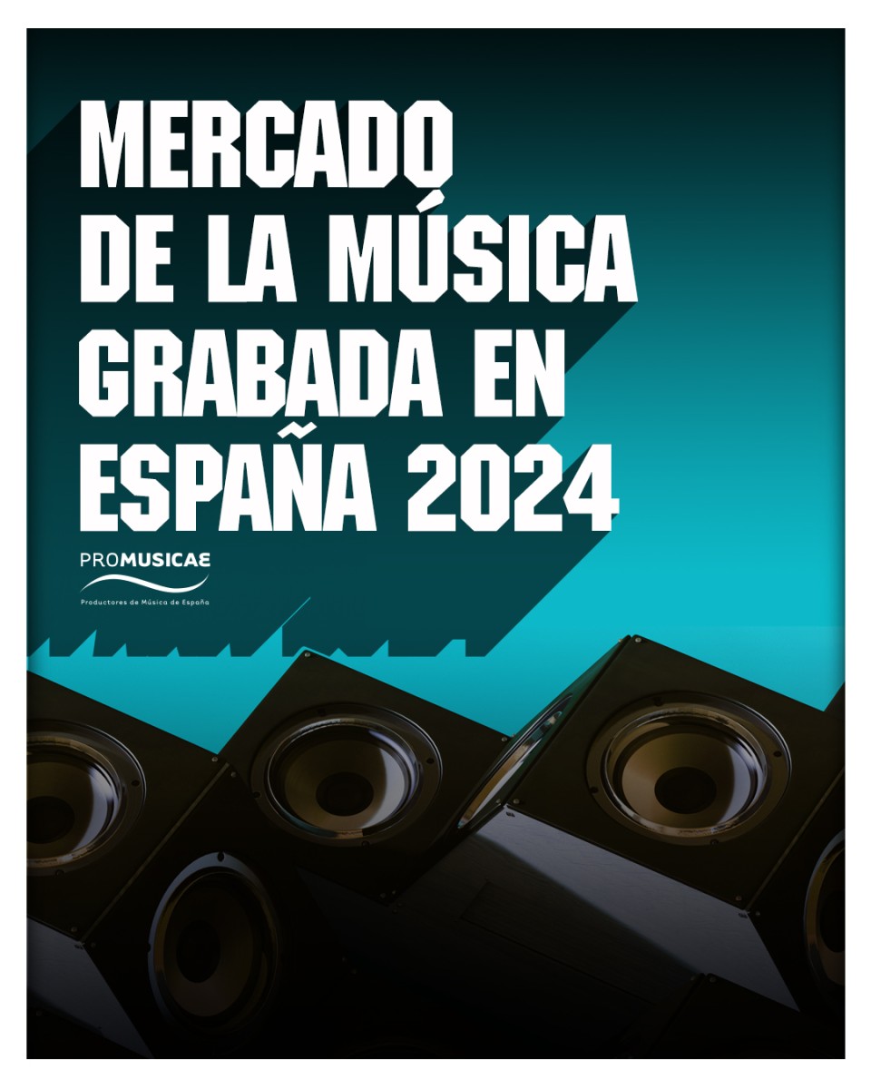 LA MÚSICA GRABADA CONTINÚA CRECIENDO EN ESPAÑA CERRANDO 2024 CON UNA FACTURACIÓN DE 568 MILLONES DE EUROS