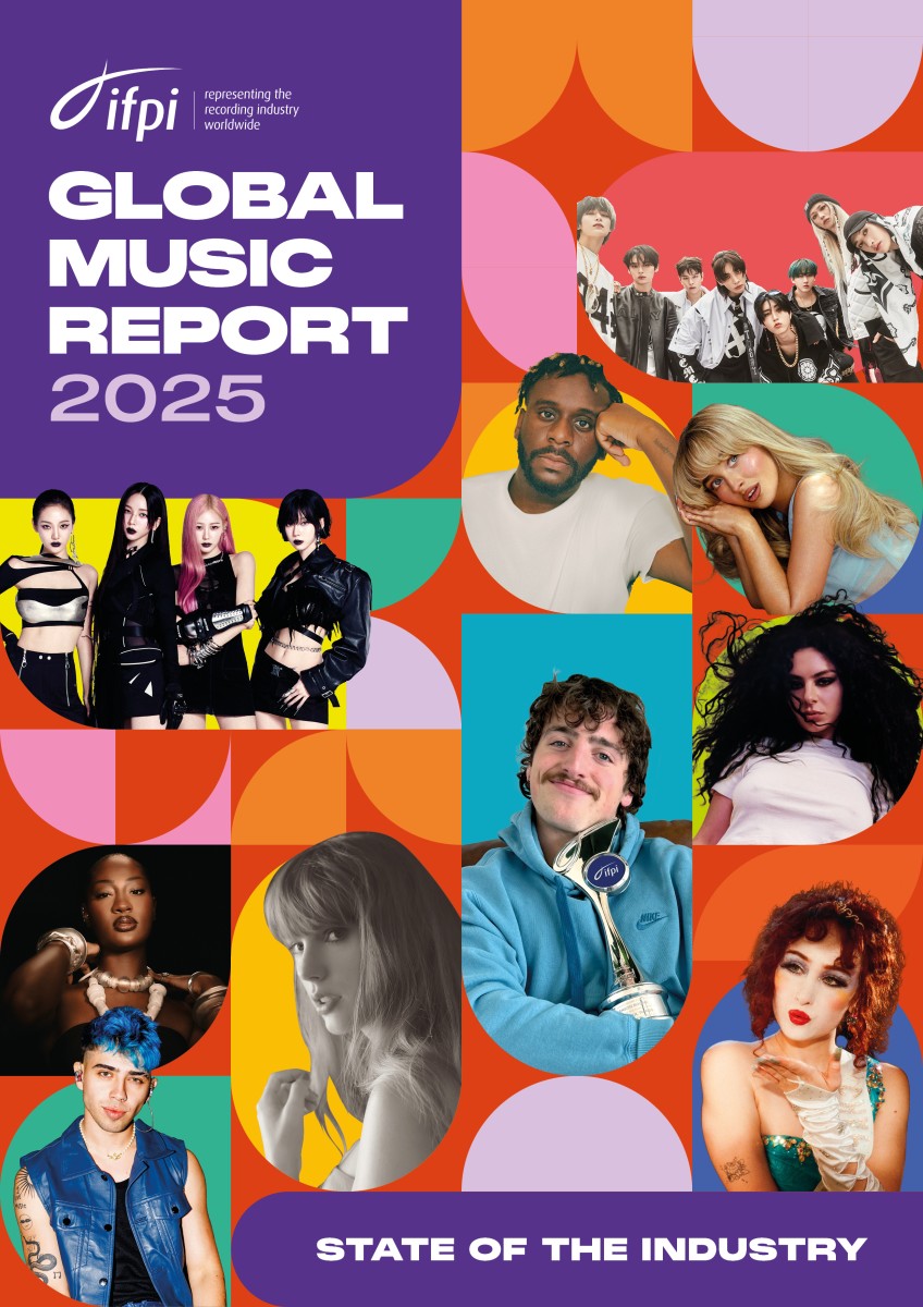 EN UN MERCADO ALTAMENTE COMPETITIVO,  LOS INGRESOS MUNDIALES DE LA MÚSICA GRABADA CRECIERON UN 4,8% EN 2024