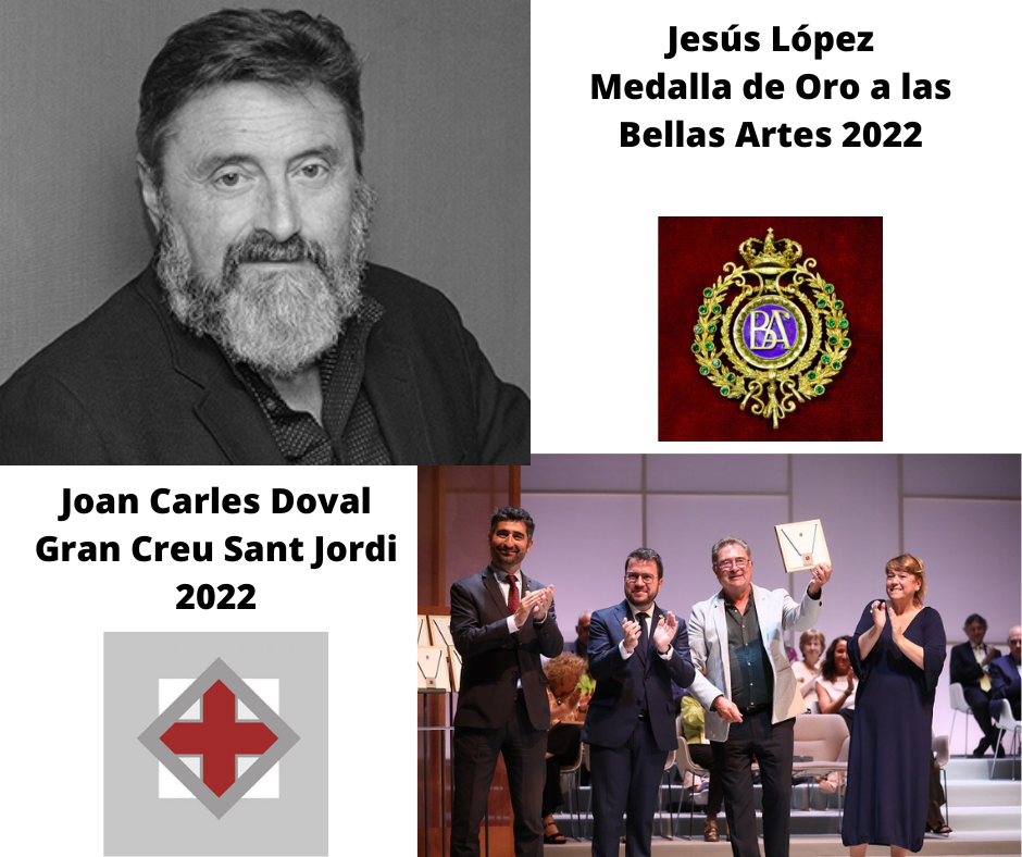 JESÚS LÓPEZ, CONDECORADO CON LA MEDALLA DE ORO A LAS BELLAS ARTES 2022