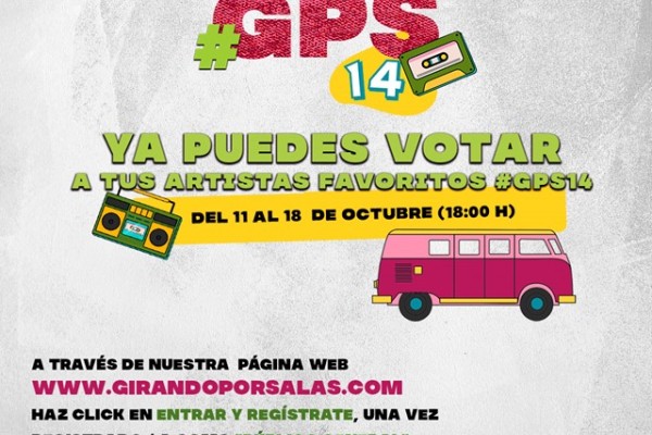 HOY SE ABRE LA VOTACIÓN POPULAR. YA ESTÁ ABIERTA LA INSCRIPCIÓN DE SALAS PARA #GPS14