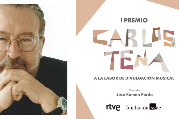 JOSÉ RAMÓN PARDO, PREMIO CARLOS TENA A LA DIVULGACIÓN MUSICAL