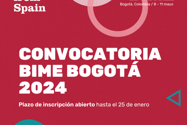 CONVOCATORIA SOUNDS FROM SPAIN BIME BOGOTÁ 2024