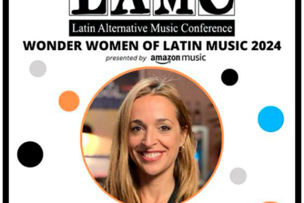CARLA VARONA (SIN ANESTESIA/RLM) RECONOCIDA CON EL PREMIO ‘WONDER WOMEN OF LATIN MUSIC’