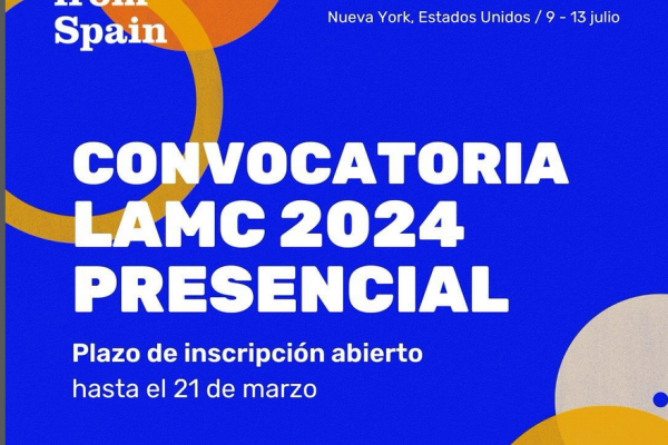 CONVOCATORIA SOUNDS FROM SPAIN LAMC PRESENCIAL 2024
