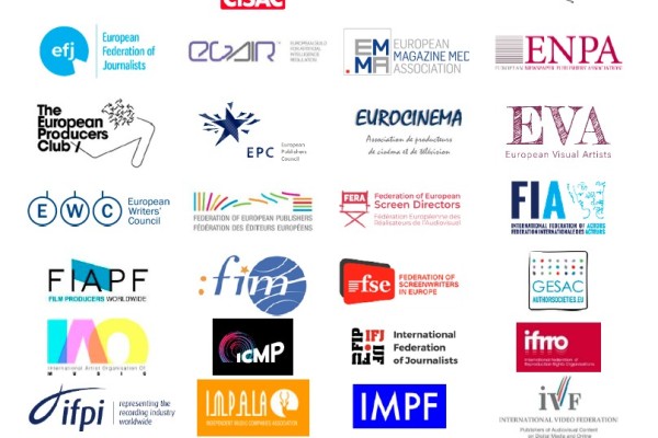 DECLARACIÓN CONJUNTA DE UNA COALICIÓN DE AUTORES, INTÉRPRETES Y OTROS TITULARES DE DERECHOS DE LOS SECTORES CULTURALES Y CREATIVOS DE LA UE RELATIVA AL TERCER BORRADOR DEL CÓDIGO DE BUENAS PRÁCTICAS DE PROVEEDORES DE IA GENERATIVA DE PROPÓSITO GENERAL