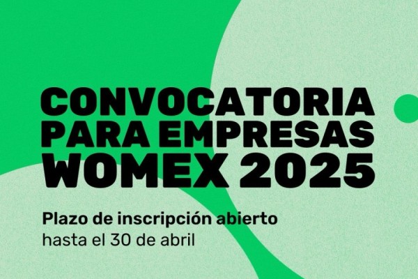 CONVOCATORIA SOUNDS FROM SPAIN WOMEX 2025