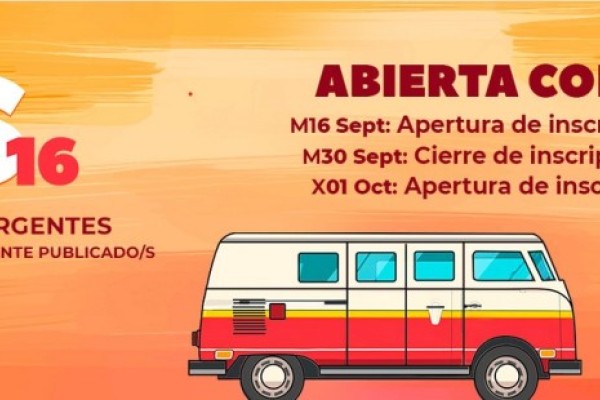 NUEVA CONVOCATORIA  GIRANDO POR SALAS #GPS16