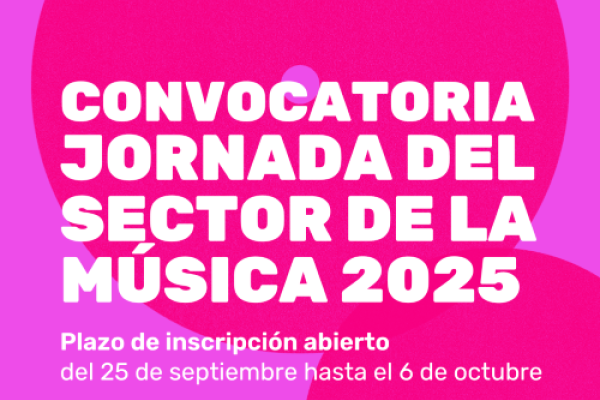 ADENDA CONVOCATORIA SOUNDS FROM SPAIN PARA FLUVIAL 2025