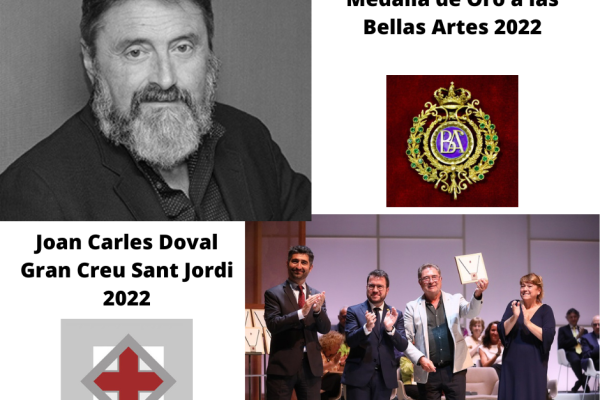 JESÚS LÓPEZ, CONDECORADO CON LA MEDALLA DE ORO A LAS BELLAS ARTES 2022