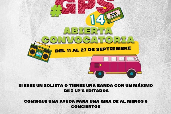 NUEVA CONVOCATORIA  GIRANDO POR SALAS GPS14